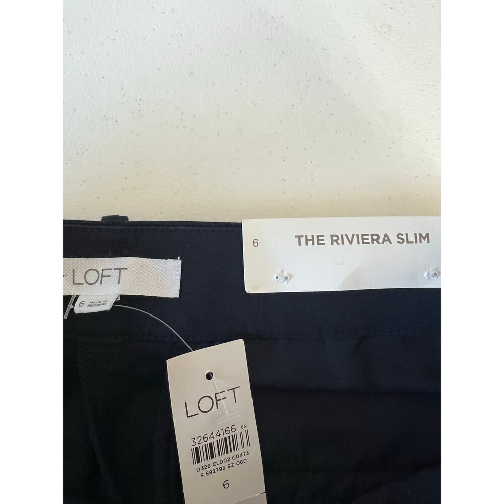 NEW Loft The Riviera Slim Dress Pants Size 6 - Picture 4 of 16